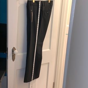 LOFT Julie (curvy fit) trouser, gray, size 8p NWT